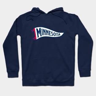 Minnesota Pennant - Navy Hoodie